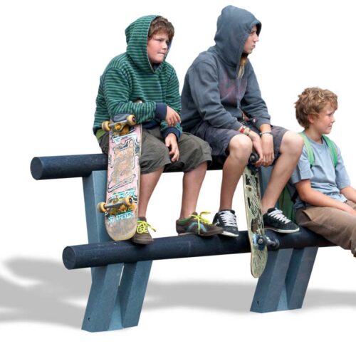 Parkbank Level X....Soms zeggen beelden genoeg....